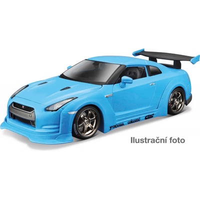 Maisto Nissan GT R modrá Tokyo Mods 1:24