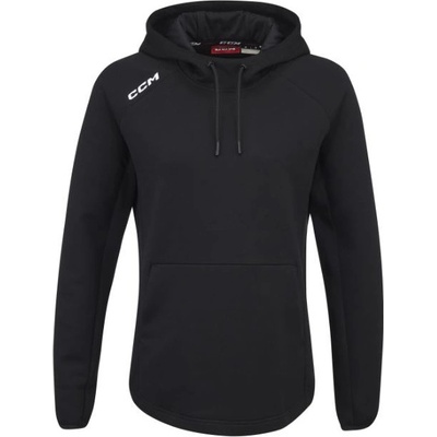 CCM dámská mikina Women's Pullover Locker Hoodie SR Senior černá