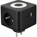Viking Viking adapter Y23L, 2x 230 V, 1x USB-A, 2x USB-C, touch touch