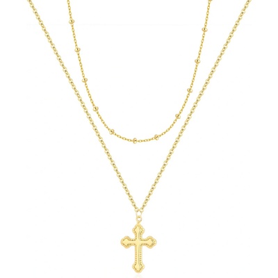 Olivie Dva stříbrné náhrdelníky 9338