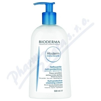 Bioderma Atoderm Nutri-Protective Cleansing Cream sprchový krém pre veľmi suchú citlivú a atopickú pokožku 500 ml
