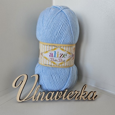 Alize Baby Best 183 modrá svetlá