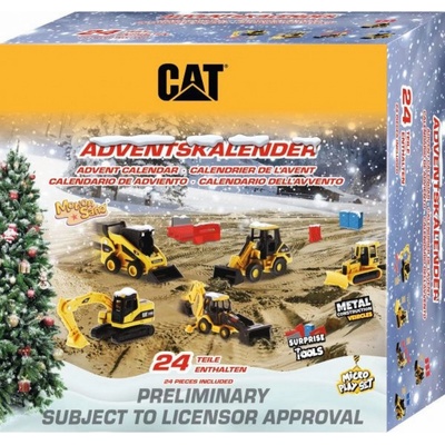 Carrera CAT Baustelle hračky adventní kalendář