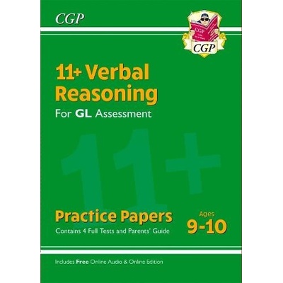 New 11+ GL Verbal Reasoning Practice Papers - Ages 9-10 (with Parents' Guide & Online Edition) (Books CGP)(Paperback / softback)