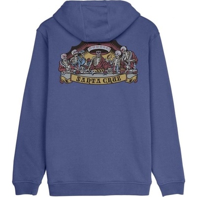 SANTA CRUZ mikina Guzman Scroll Front Hood navy Dusk