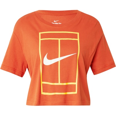 Nike Функционална тениска 'heritage' оранжево, размер xs