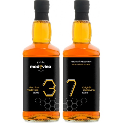 Medovina Elisa dárek k 37. výročí 11% 2 x 0,5 l