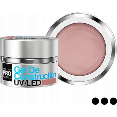 Mollon stavební gel Uv Led 06 Camuflage Nude 30 ml