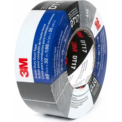 3M Duct Tape DT17 Super silná páska do extrémne náročného prostredia 48 mm × 32 m čierna