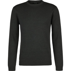 Stoic Мъжки вълнен пуловер Stoic MerinoKnit MMXX. Kniva Sweater Merino jumper - Black / Melange - размер 4XL (005-5605-0117)