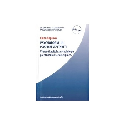 Psychológia III.