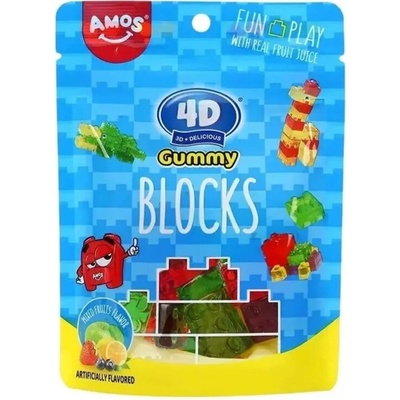 Amos 4D Lego kostky 72 g