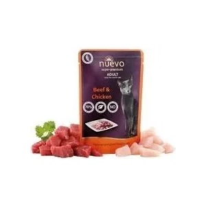nuevo Beef & Chicken пауч с пилешко и говеждо месо 85gr