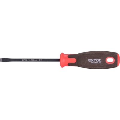 EXTOL PREMIUM Šroubovák plochý SUPERGRIP, (-) 5x100mm, CrV 8819265