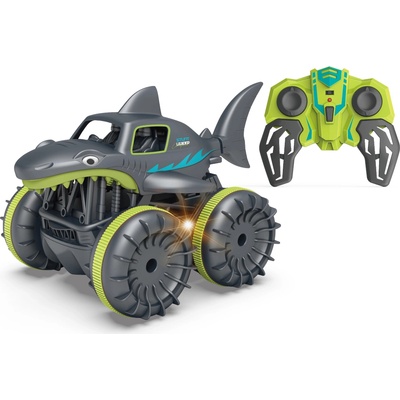 Sparkys RC obojživelná auto Žralok zelené 1:18