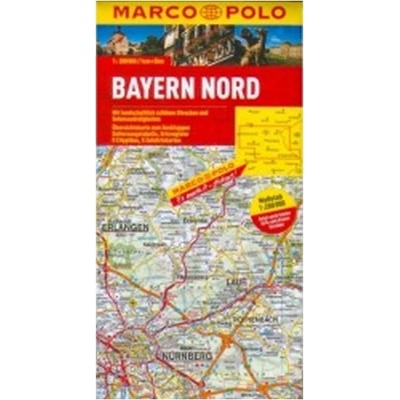 MARCO POLO S.R.O. Bavorsko sever 1:20 mapa MP