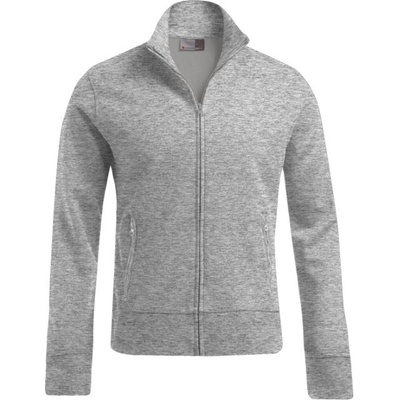 Promodoro 5290 / Мъжки суичър с цип - спортно сив 4XL (405290v3314)