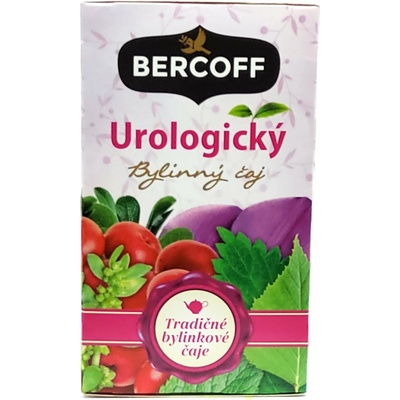 Bercoff Klember Herbal Urologický bylinný čaj 20 x 1,5 g