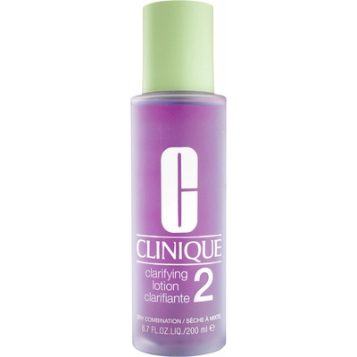 Clinique Clarifying Lotion Clarifiante 2 čistící tonikum pro suchou až smíšenou pleť 200 ml