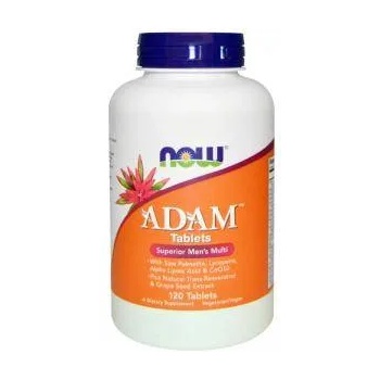 NOW Мъжки Витамини Adam - 120 таблетки, NOW Foods, NF3876