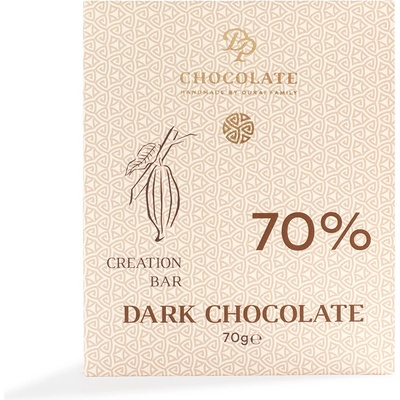 DP chocolate Tabuľková čokoláda Basic horká 70 g