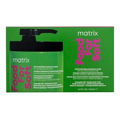 Matrix Food For Soft intenzívna hydratačná maska na vlasy 500 ml