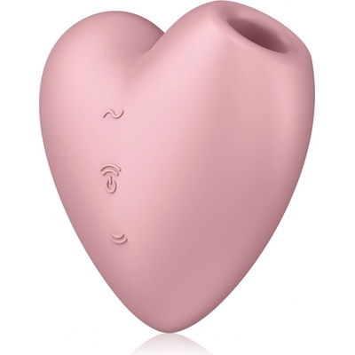 Satisfyer Cutie Heart клитор стимулатор Pink 7.5 см