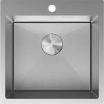 Mexen Solix кухненска мивка от неръждаема стомана с 1 камера 500 x 500 мм, inox HC - 6407501000-01HC (6407501000-01HC) Мивка за вграждане