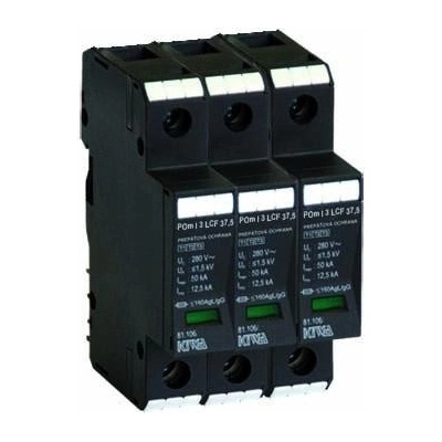 CB Elektro Prepäťová ochrana POm I 3 LCF 37,5kA 280V/12,5kA (KIWA)