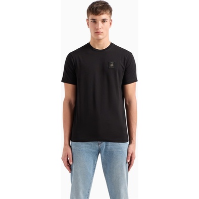 Armani Exchange Тениска Armani Exchange Small Icon T-shirt - Blk Gld 1200