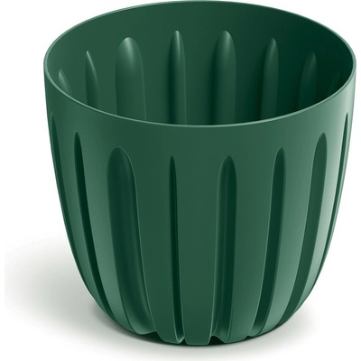 Prosperplast Plastový kvetináč WARIOS tmavozelený, 16,8 cm