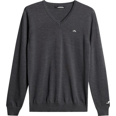J.Lindeberg Юношески пуловер J Lindeberg Men's Junior. Lind Lymn Knitted Crew Neck Jumper - Grey Melange