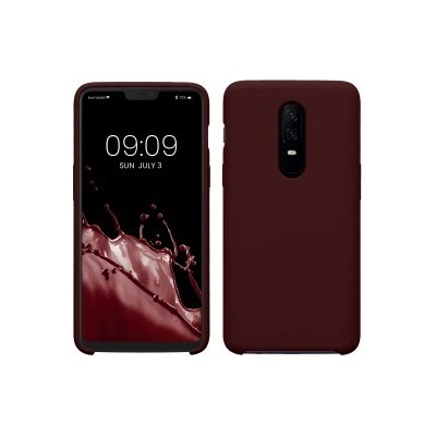 kwmobile OnePlus 6 tmavě červená