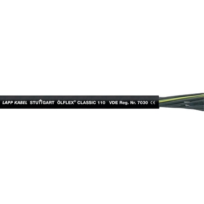 Lapp CLASSIC 110 BK 1119916/100 riadiaci kábel 4 G 4 mm² 100m čierna