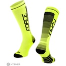 Force ponožky F COMPRESS fluo-černé