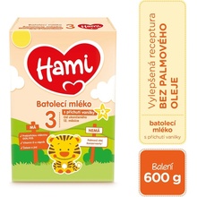 Hami 12+ s príchuťou vanilky 600 g