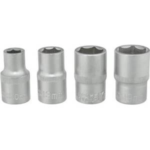 GEKO Комплект шестостенни вложки 1/2" 4 бр 10-19 мм 06615 (g10163)