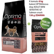 OPTIMAnova dog Adult MINI sensitive Grain Free Salmon 8 kg
