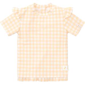 Little Dutch Блуза бански с UV 50+ защита Little Dutch Yellow Check - С къдрички, 62-68 cm, 2-6 м (CL24048168)