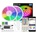 ELMARK Bluetooth led rgb ЛЕНТА С МУЗИКАЛЕН И ЗВУКОВ КОНТРОЛ - КОМПЛЕКТ (99led987s)
