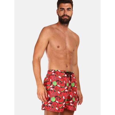 Styx Червен мъжки бански костюм с шарка Styx Melons Styx | Cherven | МЪЖЕ | L