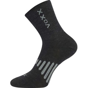 VoXX Чорапи Voxx merino високи тъмносиви VoXX | Siv Mnogotsveten | МЪЖЕ | L