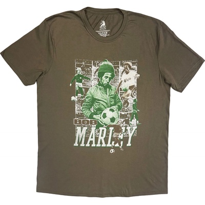 Bob Marley Football Collage Brown XL Риза (BMATS66MBR04)