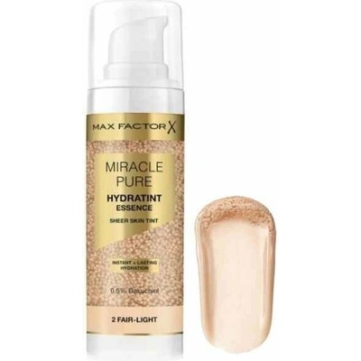 Max Factor tónujúce sérum Miracle Pure Hydratint Essence 2 Fair Light 30 ml
