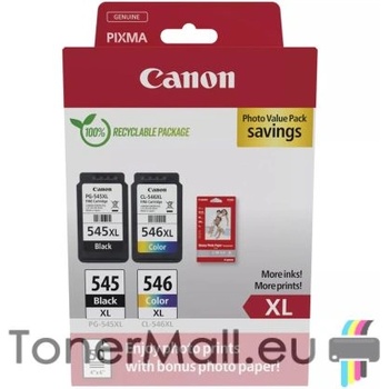 Canon Комплект 2бр. мастилени касети Canon PG-545XL / CL-546XL Photo Value Pack 8286B011AA