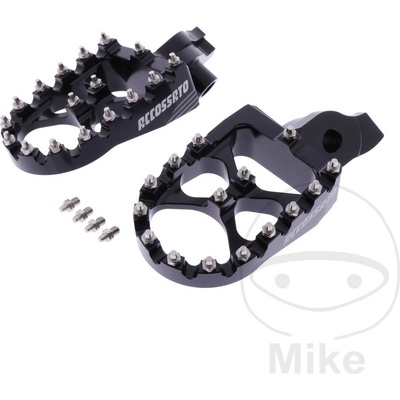 Accossato stupačky sada černý Accossato Motocross BMW F 650 650 GS 00-08, F 650 650 GS ABS 00-08, F 650 650 GS DAKAR 00-08, F 650 650 GS DAKAR ABS 02-08, F 650 800 GS 08-12, F 650 800 GS ABS 08-12, F