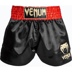 Venum Мъжки шорти за тренировка Venum Classic Muay Thai red/black/gold