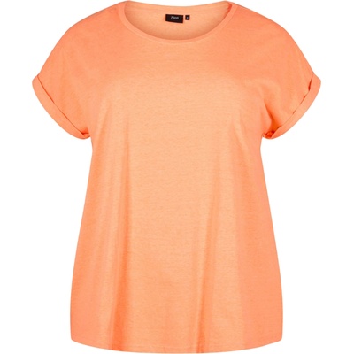 Zizzi Тениска 'Mkatja' оранжево, размер XL