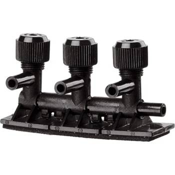 Ferplast Valve- Троен разклонител, три посочен пластмасов клапан за аквариуми, 6, 5 / 2 / 3, 5 см