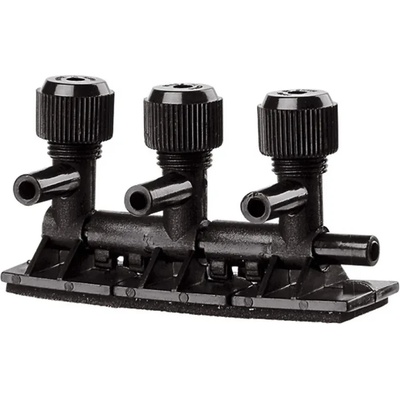 Ferplast Valve- Троен разклонител, три посочен пластмасов клапан за аквариуми, 6, 5 / 2 / 3, 5 см